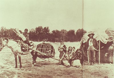 Indios Cheyenne en Movimiento de American Photographer